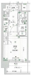 エスリード谷町六丁目の物件間取画像